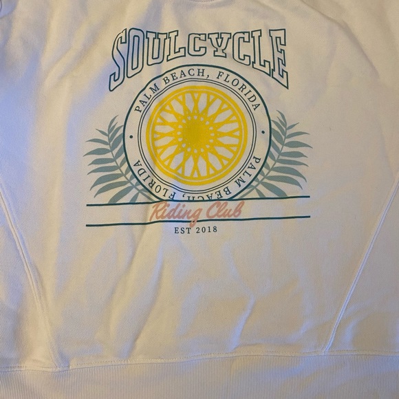 NWT Soul Cycle Palm Beach sweatshirt XL - Picture 2 of 4